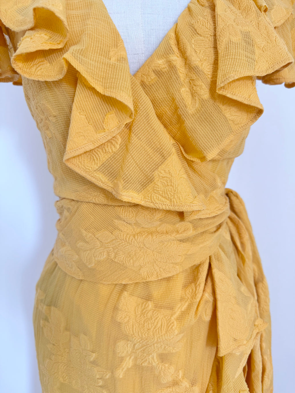 2012 Moschino Runway  Wrap Dress