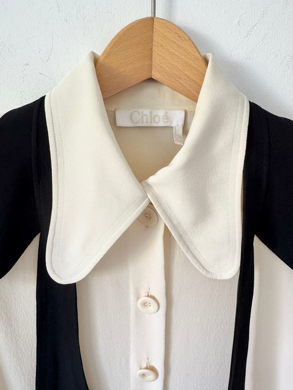 2017 Chloé Runway Silk Blouse