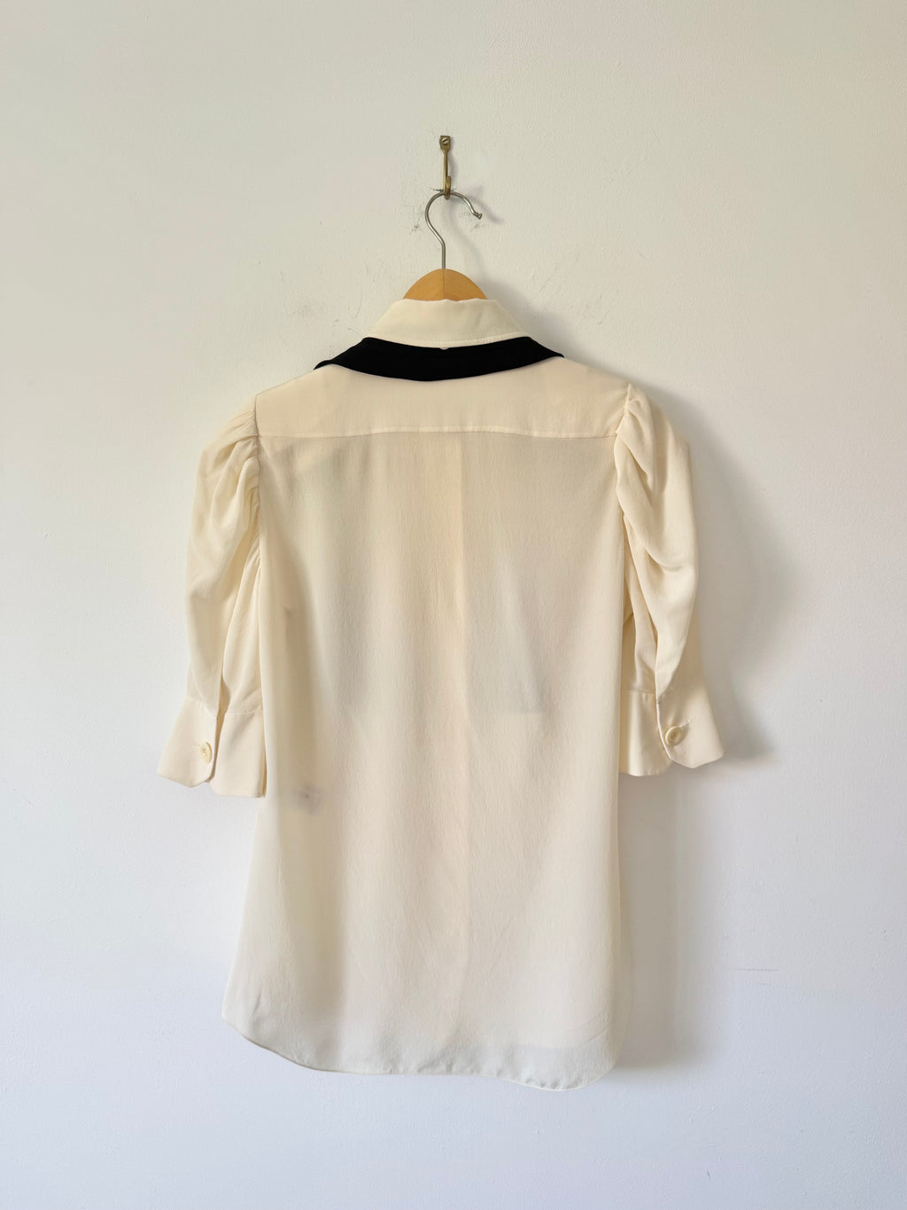 2017 Chloé Runway Silk Blouse