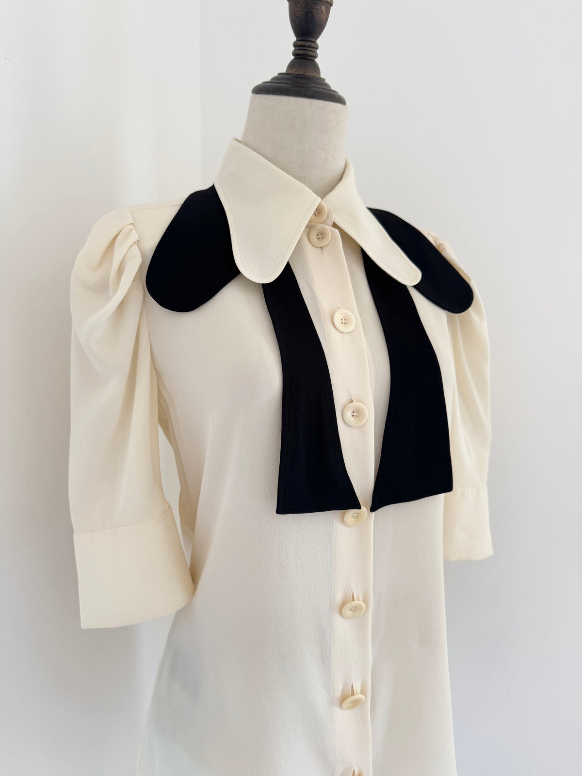 2017 Chloé Runway Silk Blouse