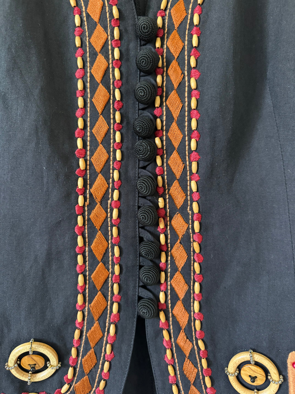 1993 Byblos Runway Embellished Waistcoat