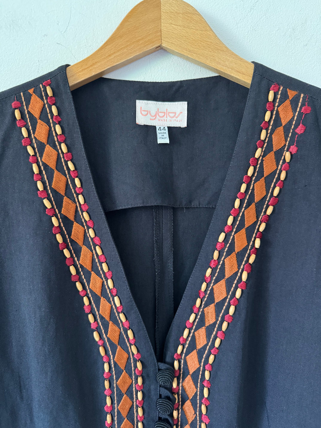 1993 Byblos Runway Embellished Waistcoat