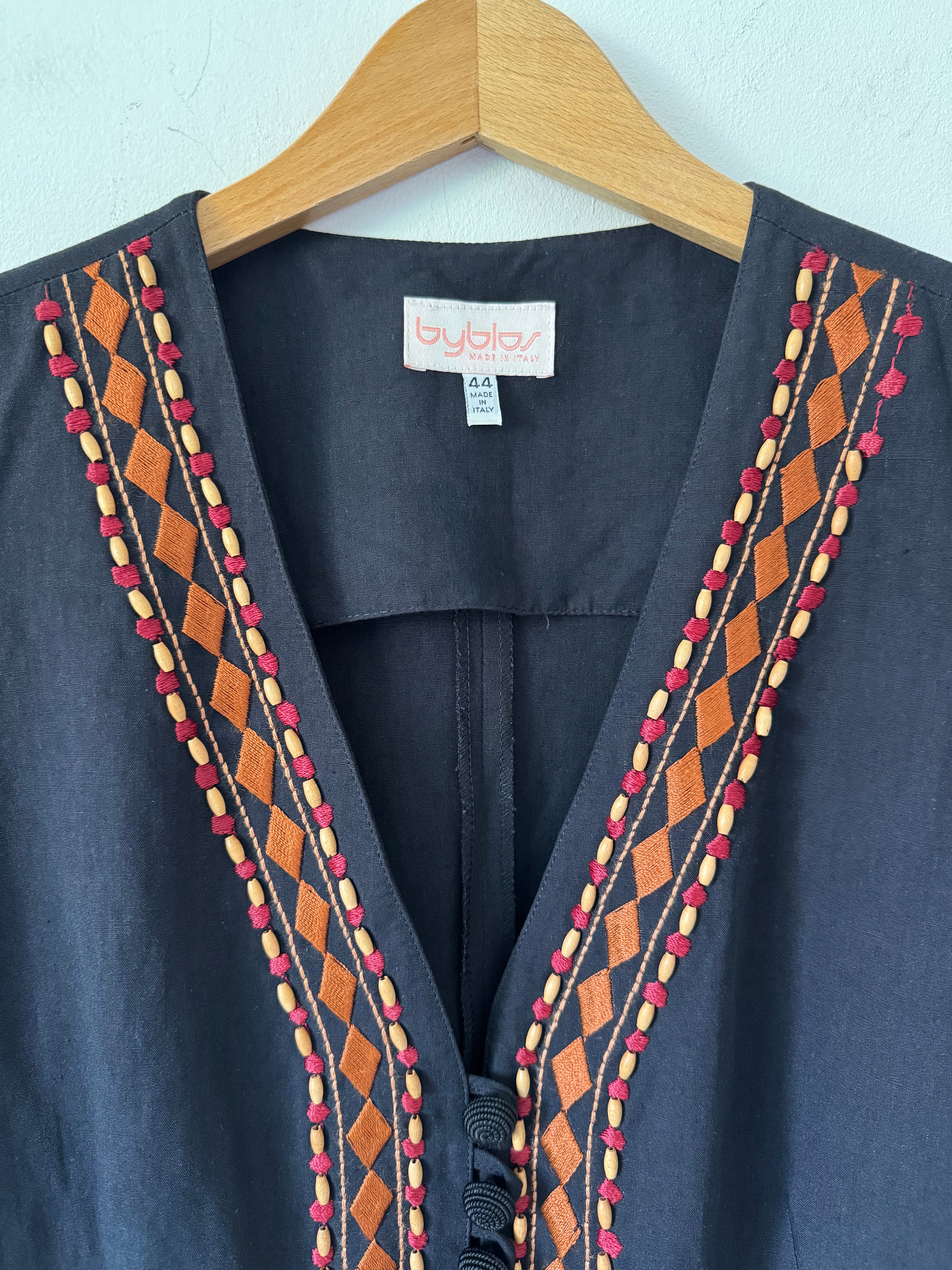 1993 Byblos Runway Embellished Waistcoat