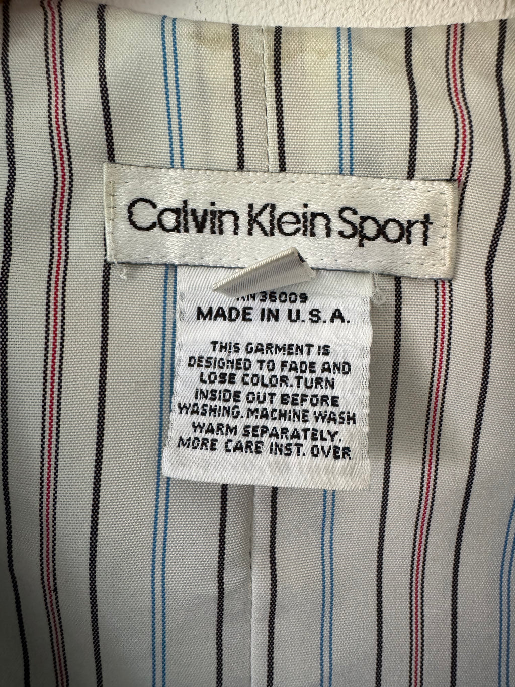 Calvin Klein Sport Denim Utility Waistcoat