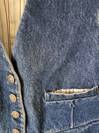Calvin Klein Sport Denim Utility Waistcoat