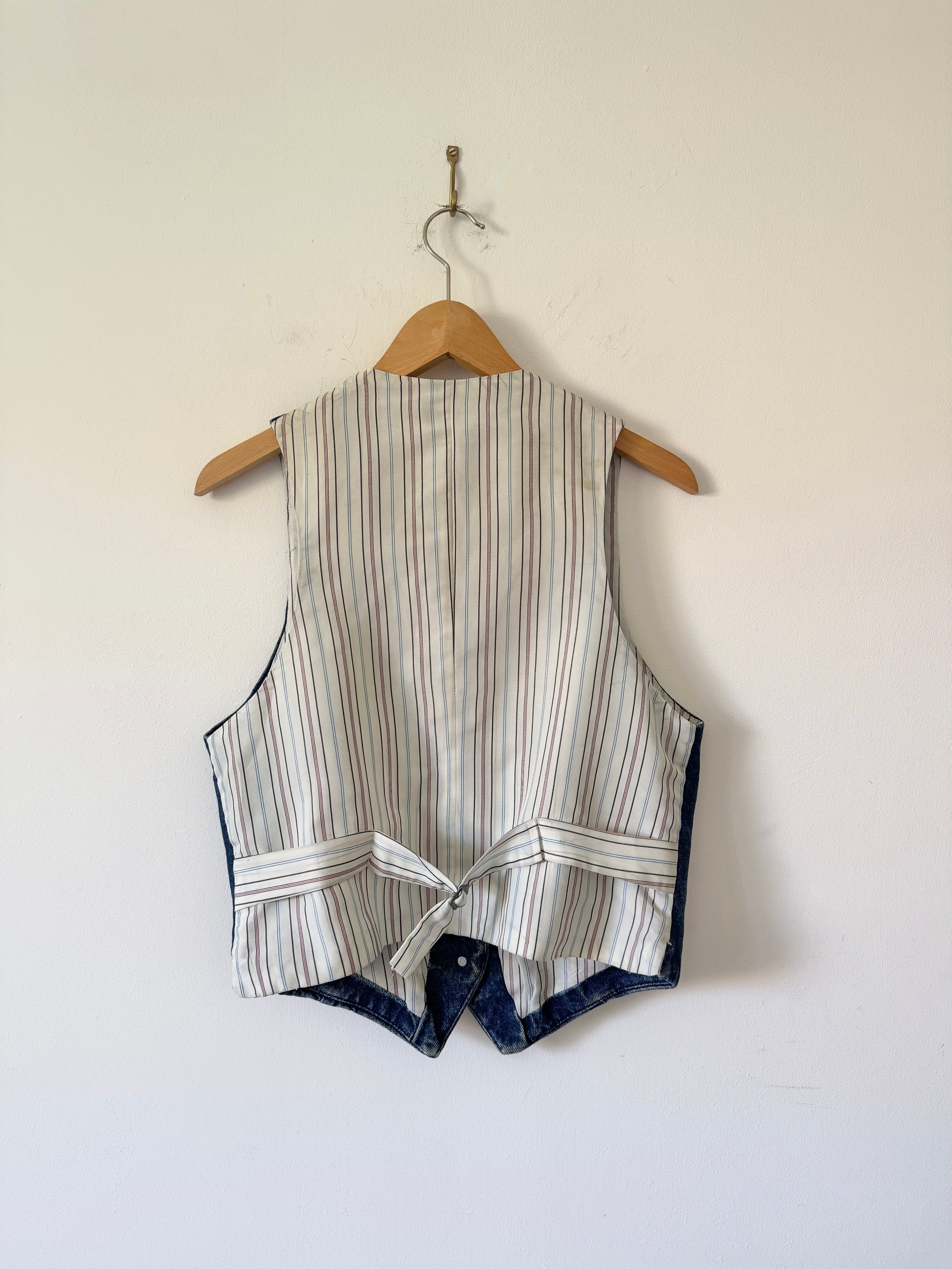 Calvin Klein Sport Denim Utility Waistcoat
