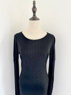 Nicole Farhi Silver Studded Evening Dress
