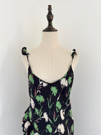 Paul Smith Silk Asymmetric Ruffle Slip Dress | Circa 2000