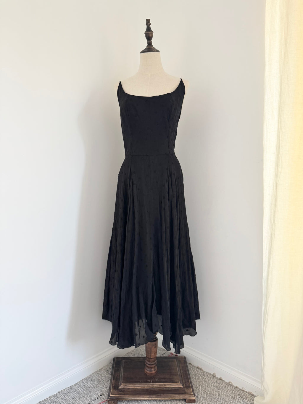 Katharine Hamnett Silk Fil-Coupé Slip Gown