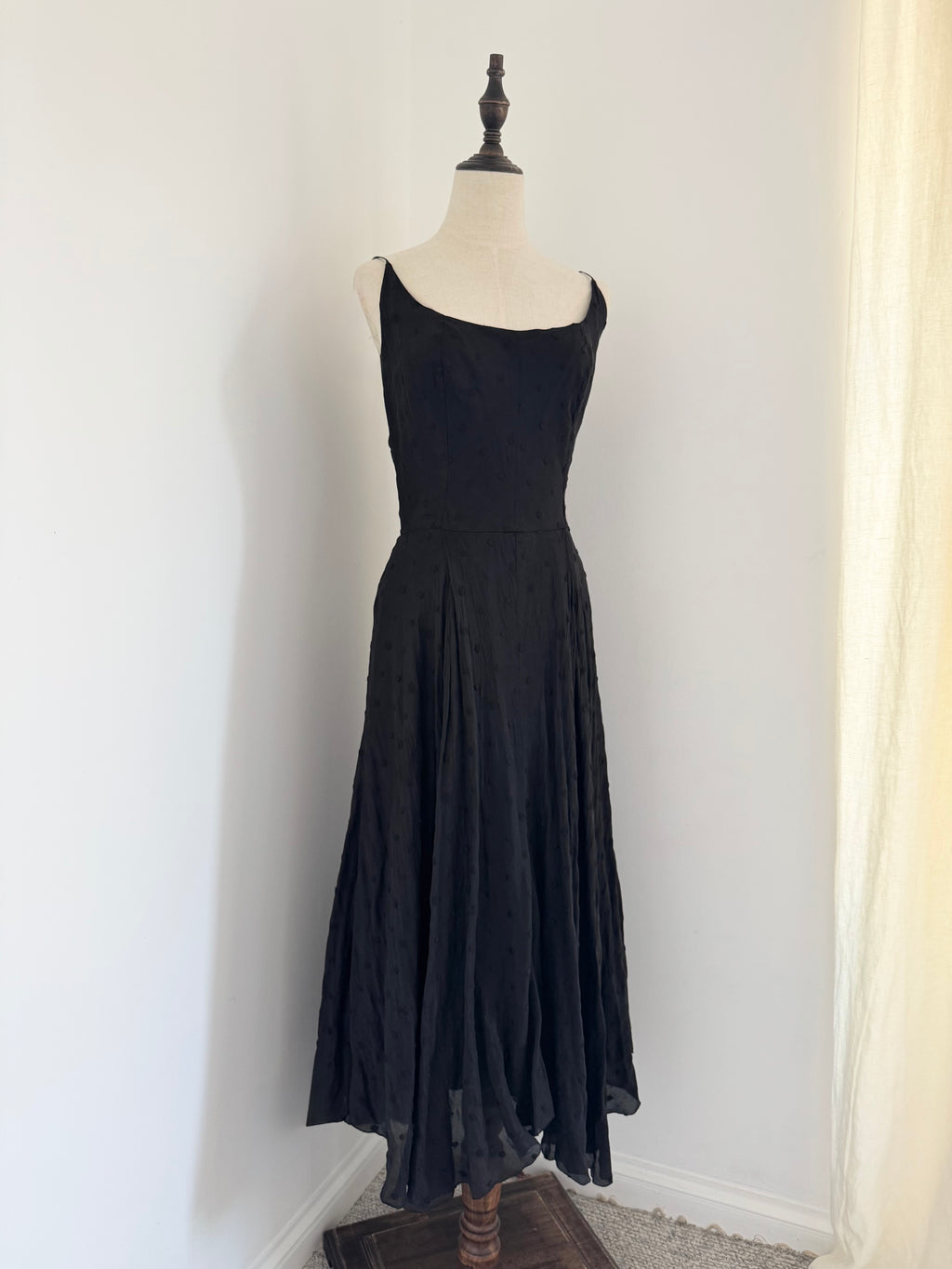 Katharine Hamnett Silk Fil-Coupé Slip Gown
