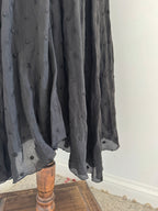 Katharine Hamnett Silk Fil-Coupé Slip Gown