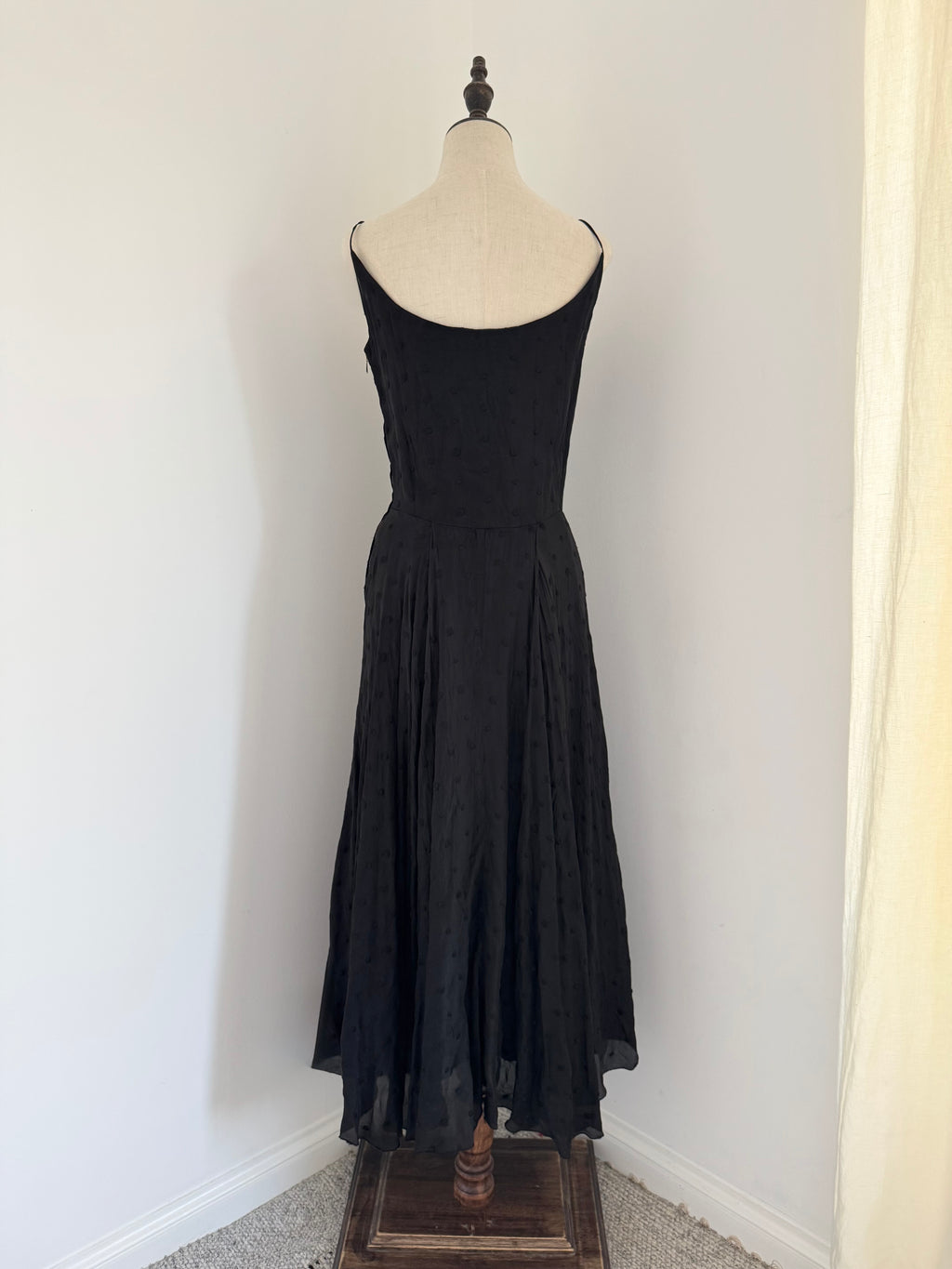 Katharine Hamnett Silk Fil-Coupé Slip Gown