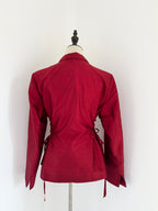 Cacharel Silk Dupion Side-Laced Blazer