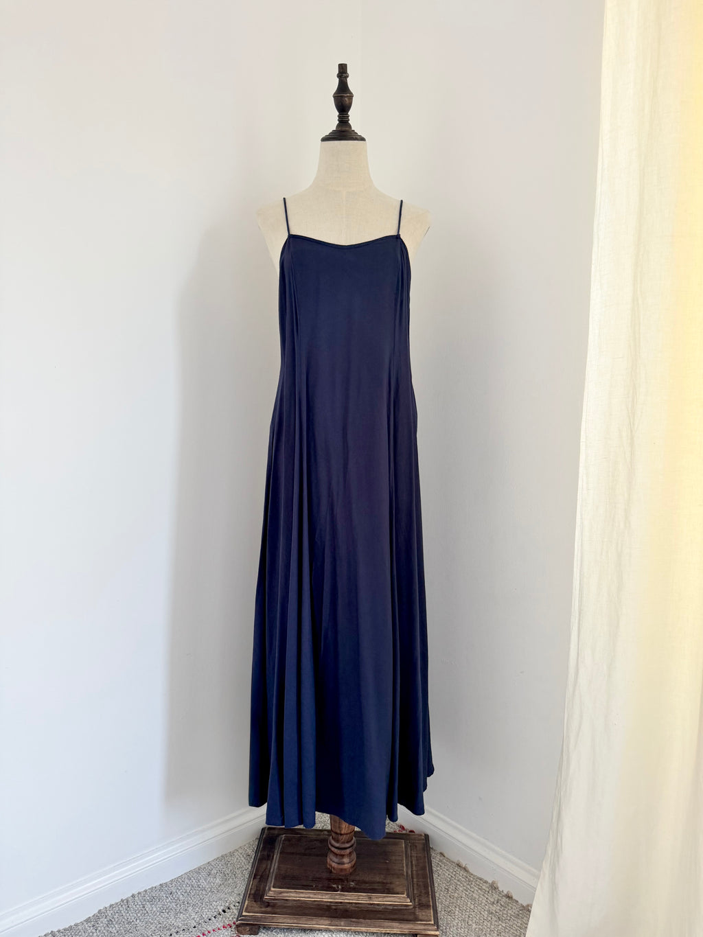 Phool Open-Back Cordwork Viscose Maxi Dress