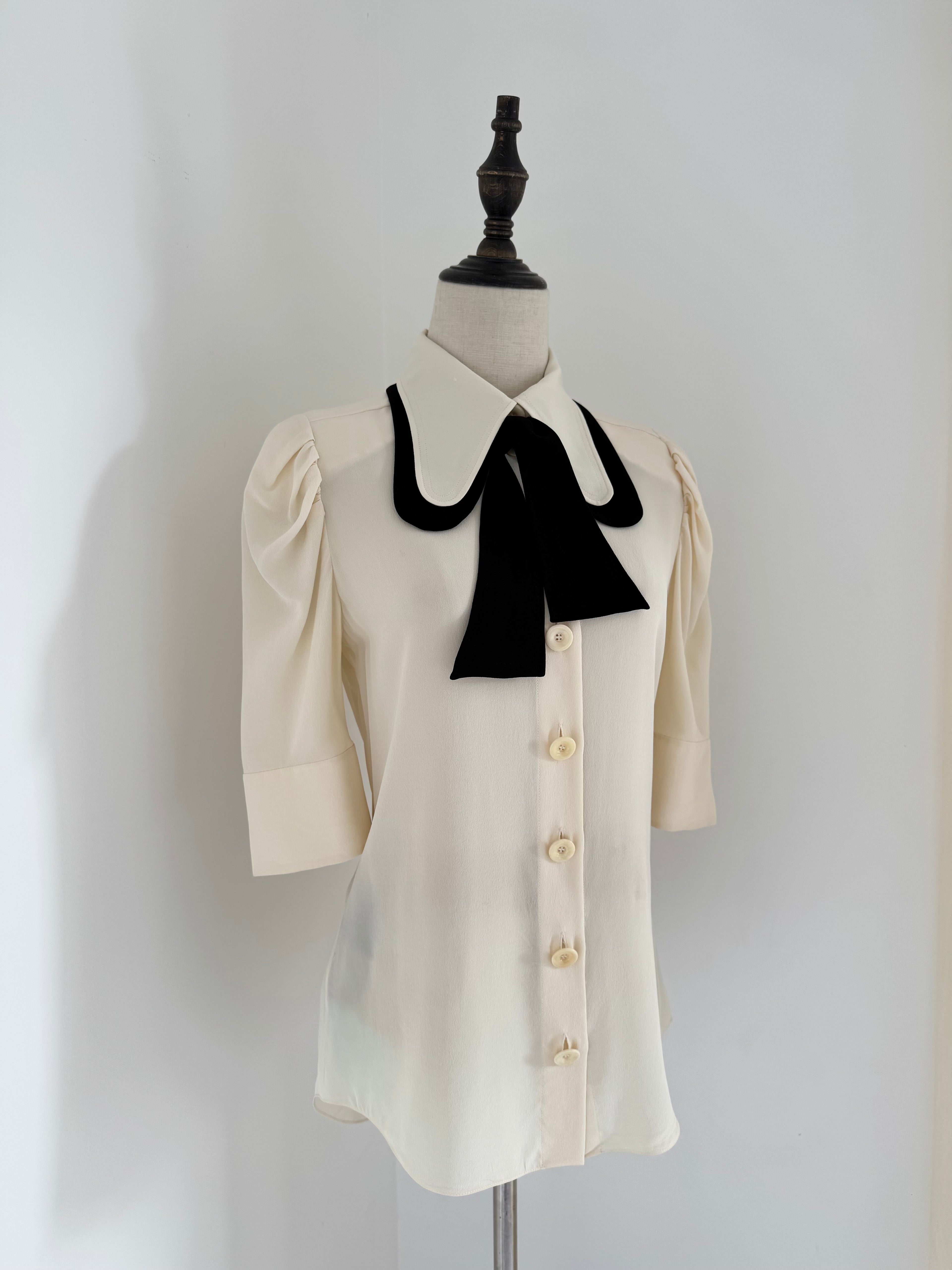 2017 Chloé Runway Silk Blouse