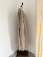Strenesse 1990s Fluid Ankle-Length Trench Coat
