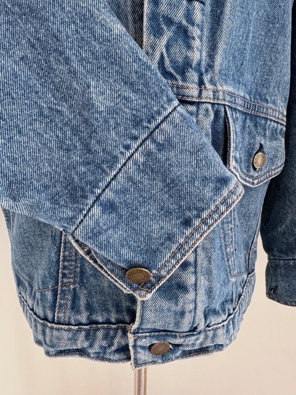 Calvin Klein Early 1990s Sport Denim Jacket