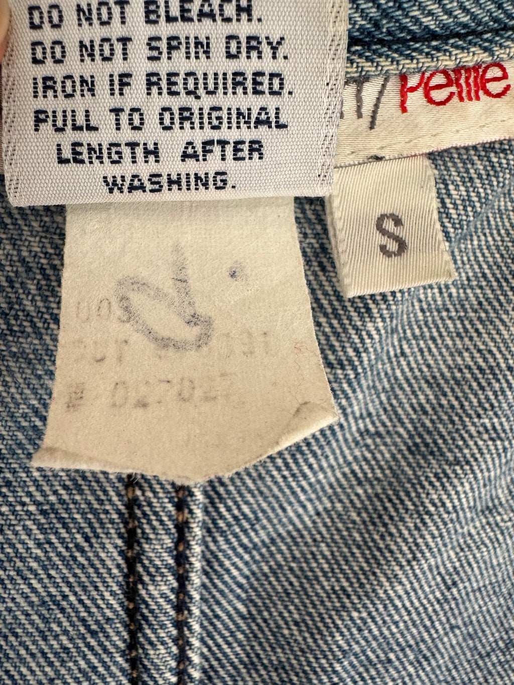 Calvin Klein Early 1990s Sport Denim Jacket