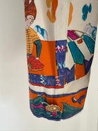 Louis Féraud Cotton Sateen Cropped Jacket