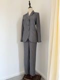 Agnès b. Linen Pinstripe Trouser Suit