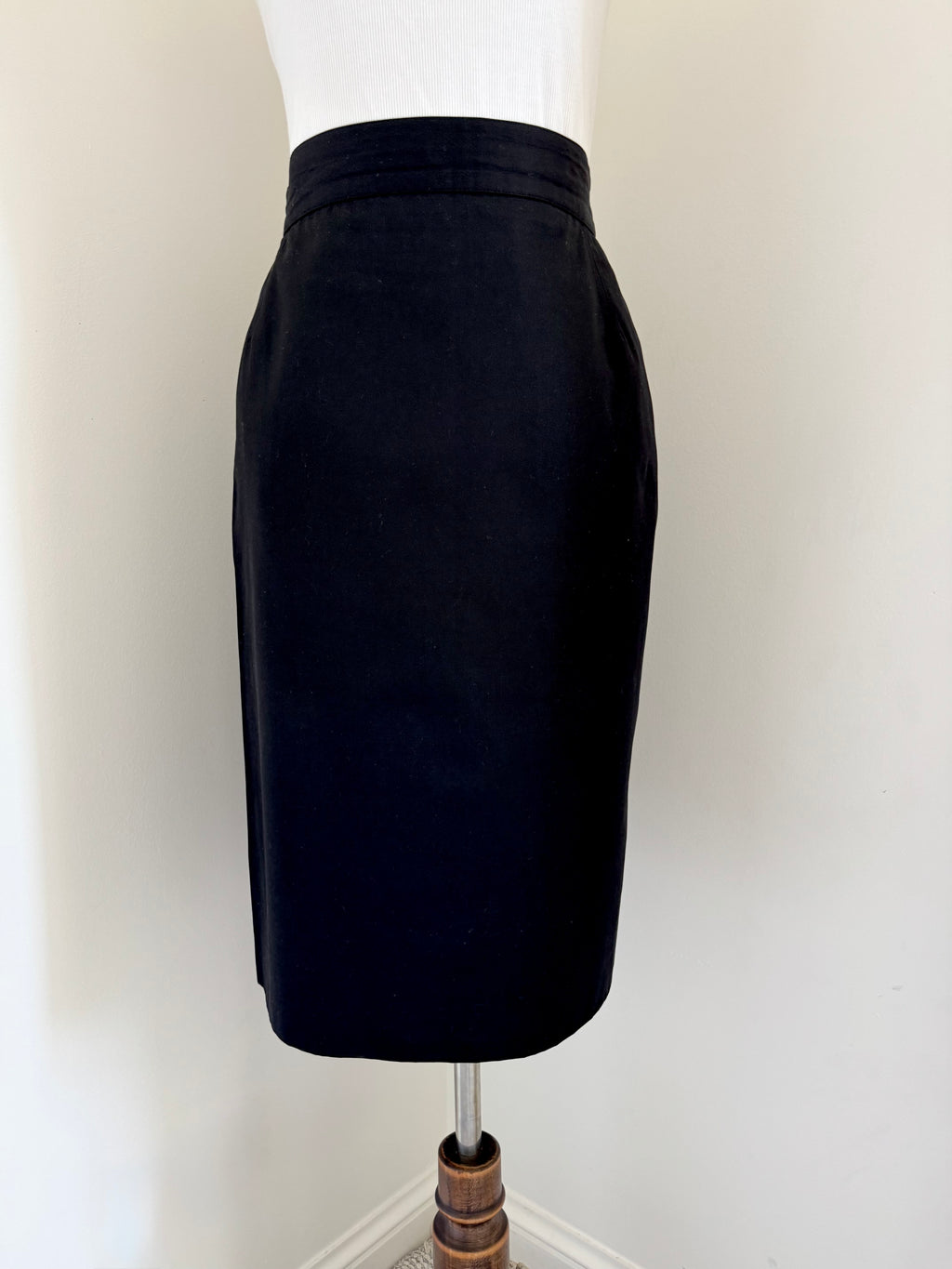 Gianni Versace Couture Linen Pencil Skirt