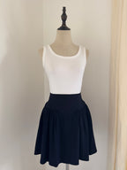 Karl Lagerfeld 1990s Mainline Wool Crepe Mini Skirt