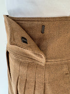 2019 Burberry by Riccardo Tisci Runway Linen-Blend Trousers