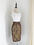 1988 Gianfranco Ferré Autumn/Winter Brocade Skirt