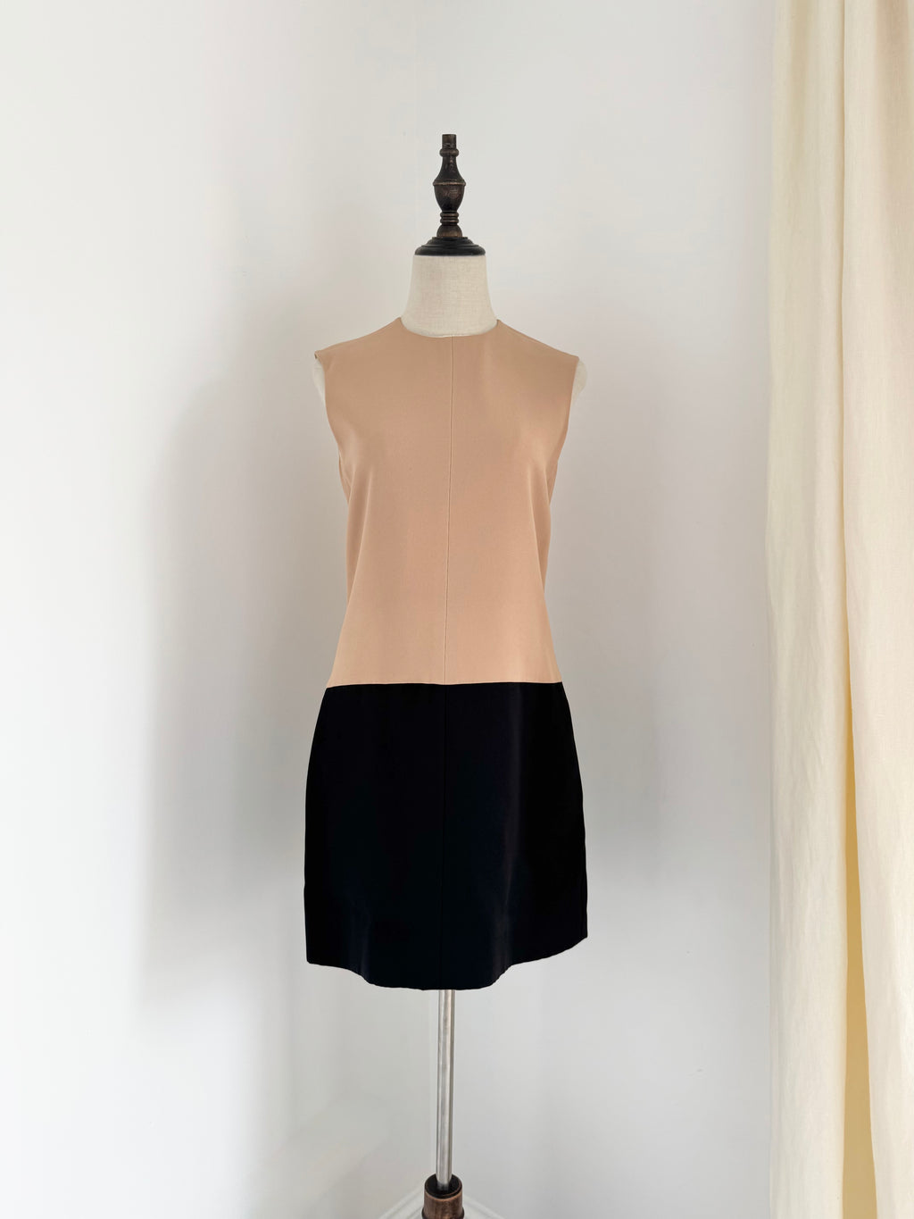 Céline by Phoebe Philo Two-Tone Shift Dress