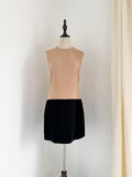 Céline by Phoebe Philo Two-Tone Shift Dress