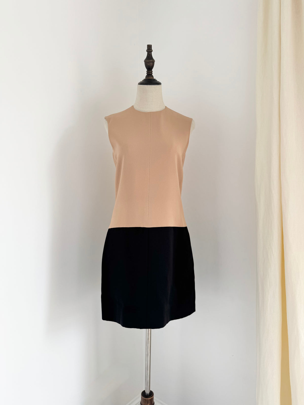 Céline by Phoebe Philo Two-Tone Shift Dress