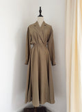 1992 Donna Karan Resort Linen & Silk Dress