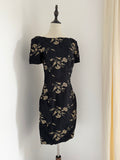 Bruce Oldfield Wool and Silk Matelassé Dress