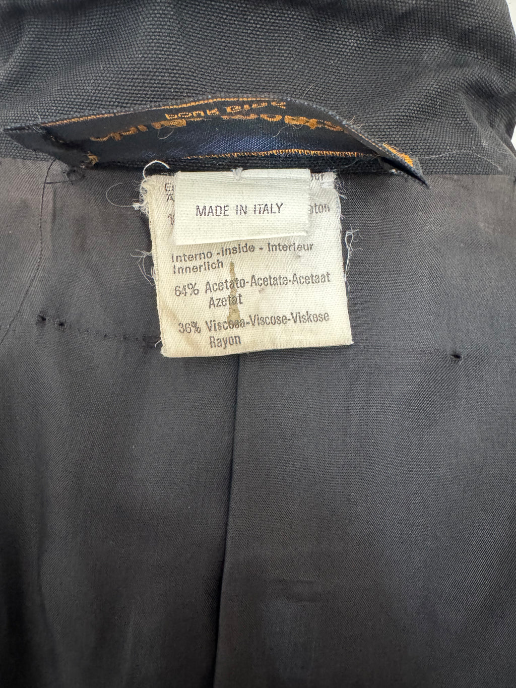 1986 Claude Montana Pour Gibo Spring Runway Tailored Coat