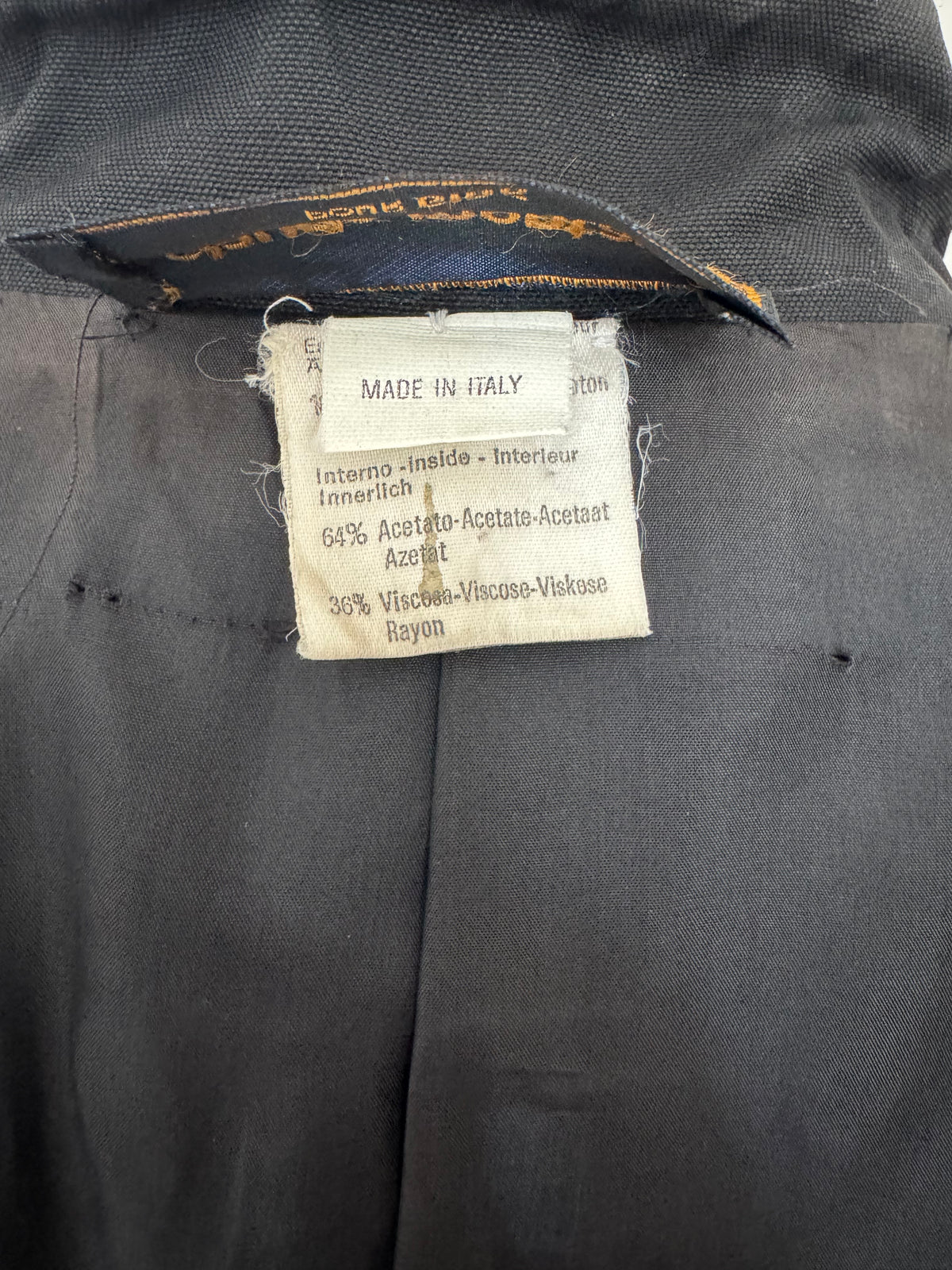 1986 Claude Montana Pour Gibo Spring Runway Tailored Coat