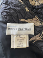 Bruce Oldfield Wool and Silk Matelassé Dress