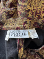 1988 Gianfranco Ferré Autumn/Winter Brocade Skirt
