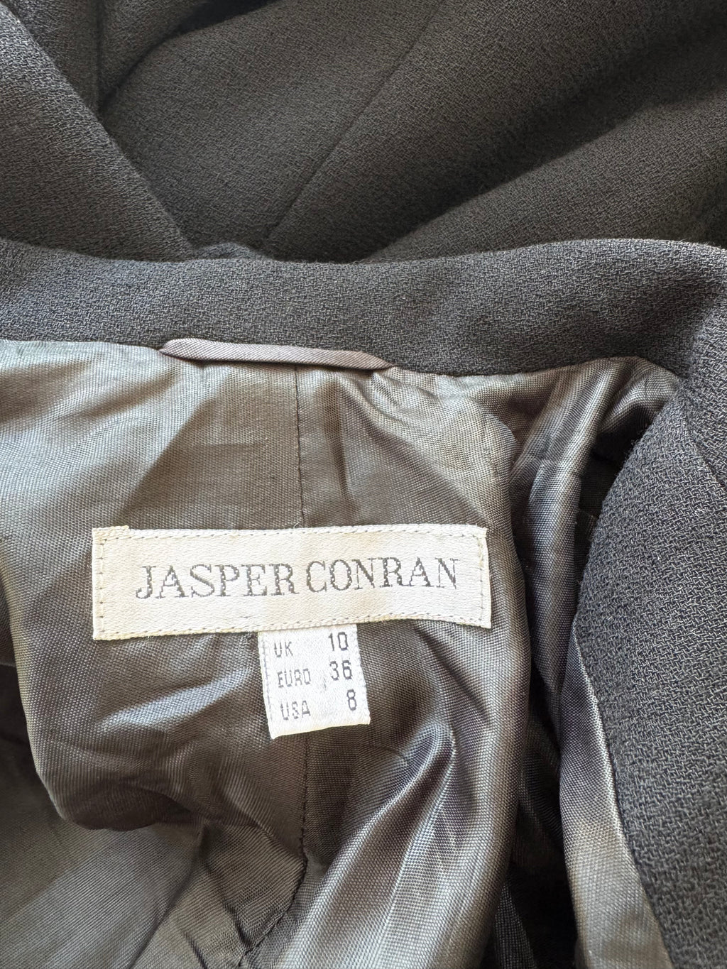 Jasper Conran Wool Crepe Coat Dress
