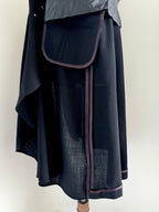 Jasper Conran Wool Crepe Coat Dress