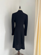 Jasper Conran Wool Crepe Coat Dress