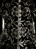 1989 Caroline Charles Documented Velvet Evening Jacket
