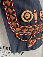 1993 Byblos Runway Embellished Waistcoat