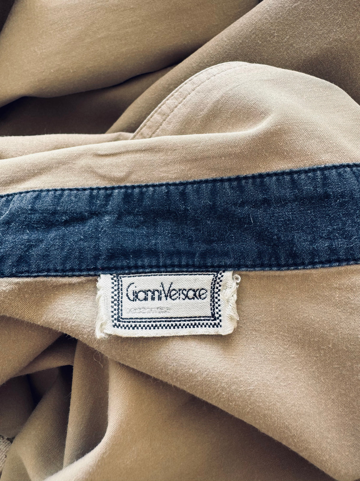 Gianni Versace Vintage Cotton Shirt, 1980s