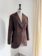 Basile Tailor-Made Paisley Brocade Blazer