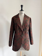 Basile Tailor-Made Paisley Brocade Blazer