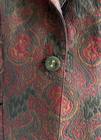 Basile Tailor-Made Paisley Brocade Blazer