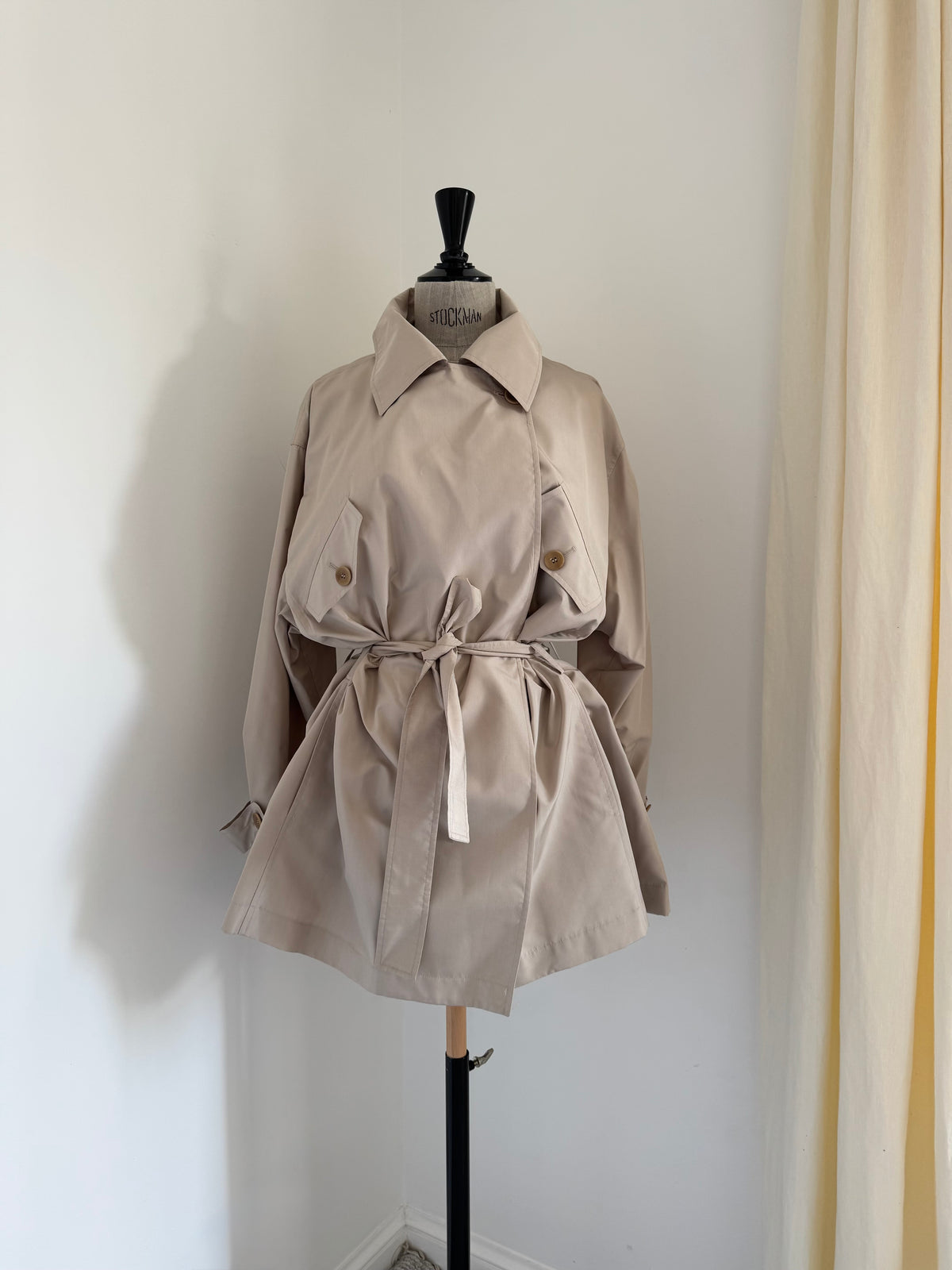 Antonio Fusco Silk Trenchcoat