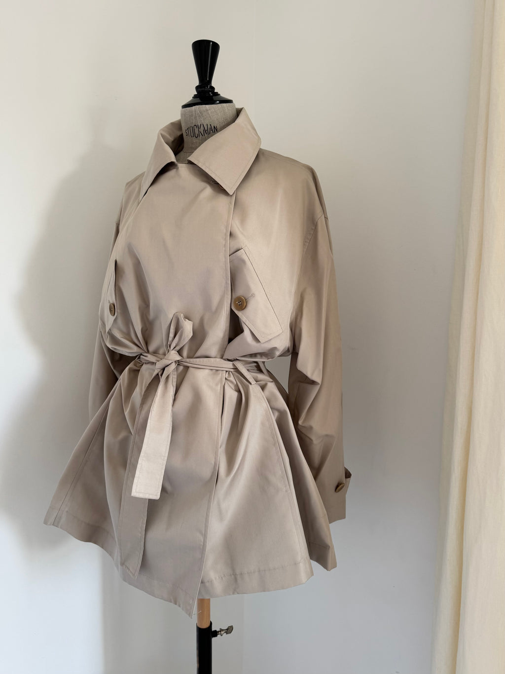 Antonio Fusco Silk Trenchcoat