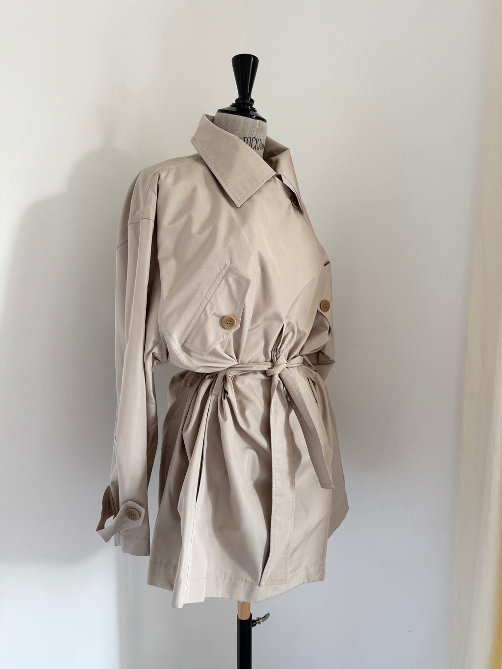 Antonio Fusco Silk Trenchcoat