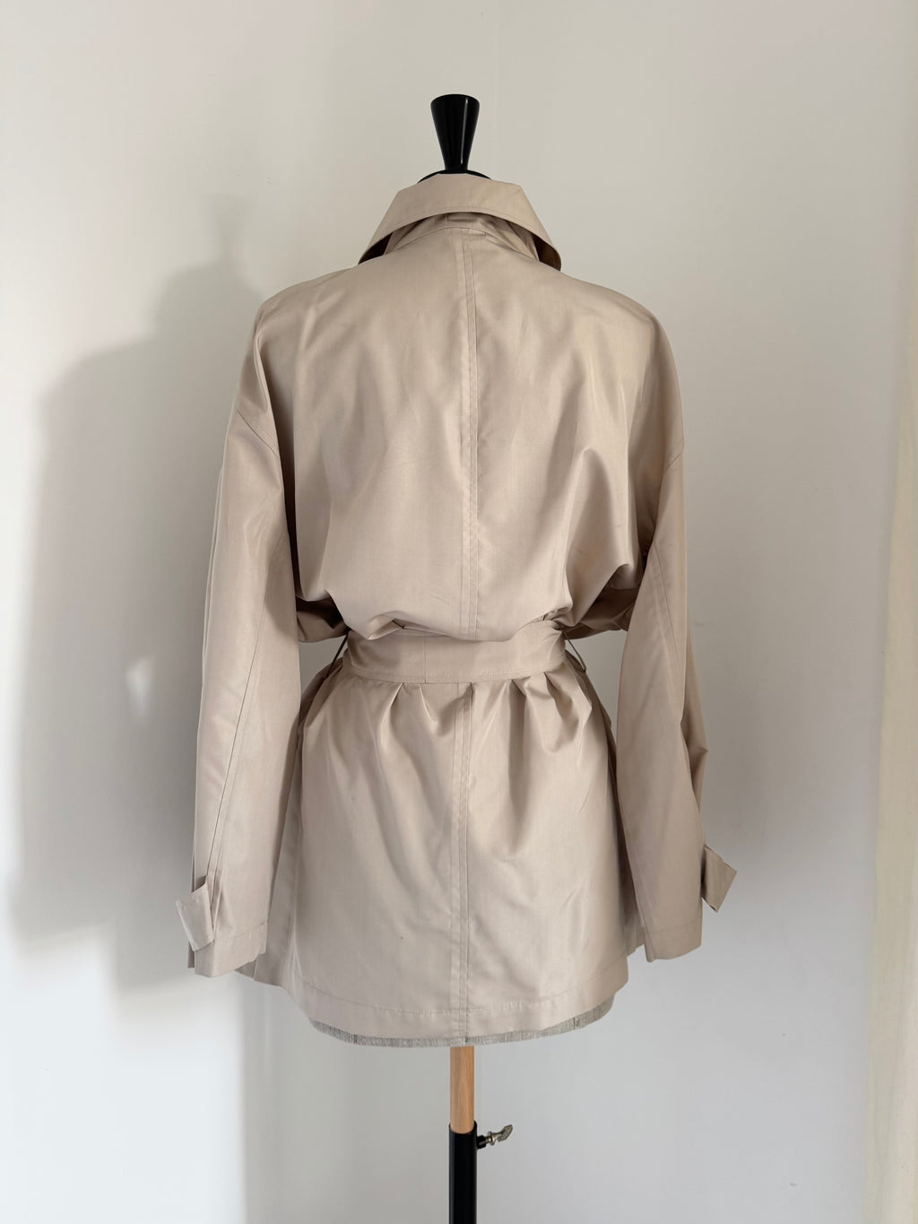 Antonio Fusco Silk Trenchcoat